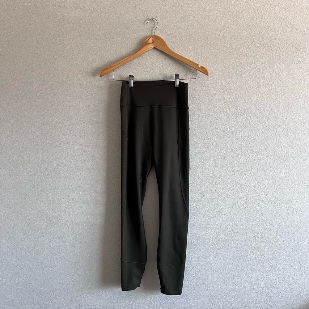 Lululemon Army Green Leggings